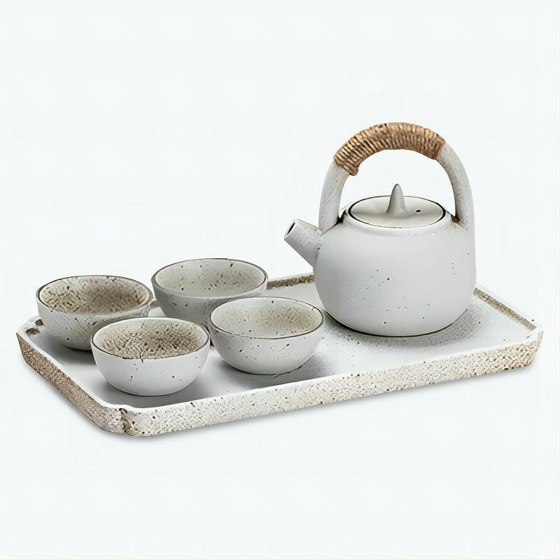 Black and White Ceramic Kung Fu Tea Set | Kung Fu Tea Sets Kung Fu Tea Sets Kung Fu Tea Sets