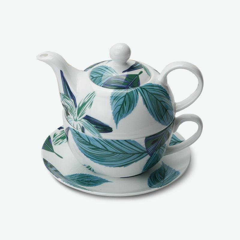 Bone China Rainforest Tea Set | Modern Tea Sets Modern Tea Sets Modern Tea Sets