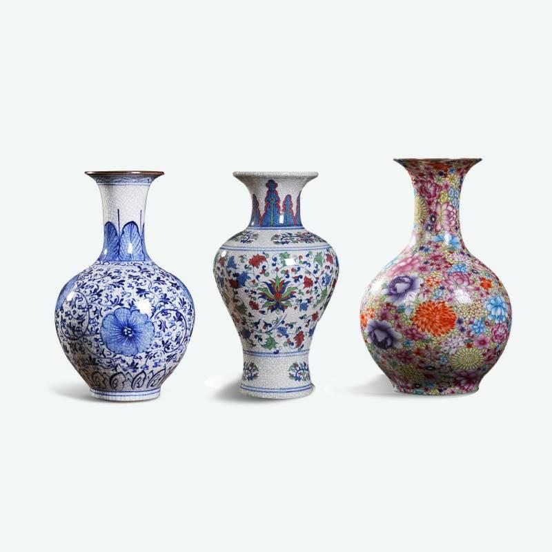 Chinese Vintage Flower Vase | Floor Vase Floor Vase Floor Vase