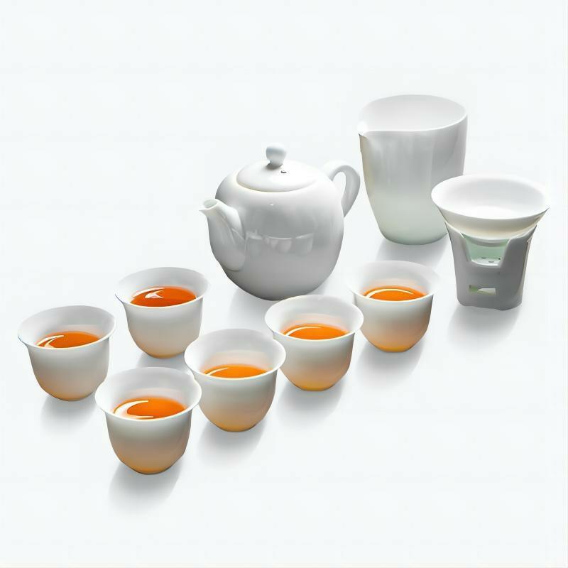 Chinese White Porcelain Ceramic Kung Fu Tea Set | Kung Fu Tea Sets Kung Fu Tea Sets Kung Fu Tea Sets