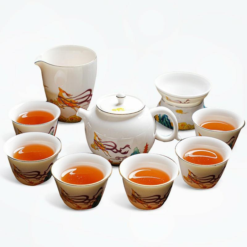 Elegant Ceramic Kung Fu Tea Set | Kung Fu Tea Sets Kung Fu Tea Sets Kung Fu Tea Sets