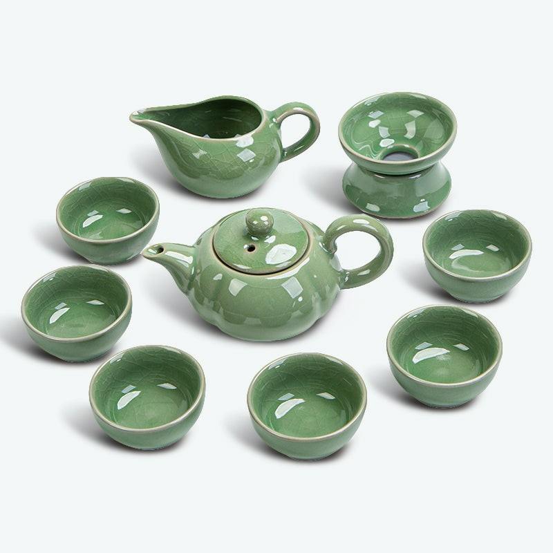 Elegant Ge Kiln Ceramic Kung Fu Tea Set | Kung Fu Tea Sets Kung Fu Tea Sets Kung Fu Tea Sets