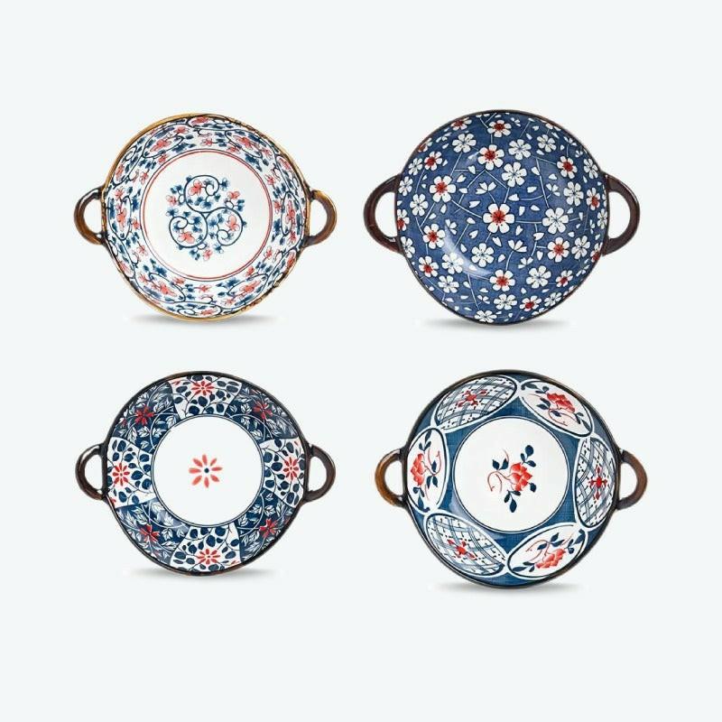 Elegant Japanese Ceramic Serving Bowl | Bowls Bowls Bowls