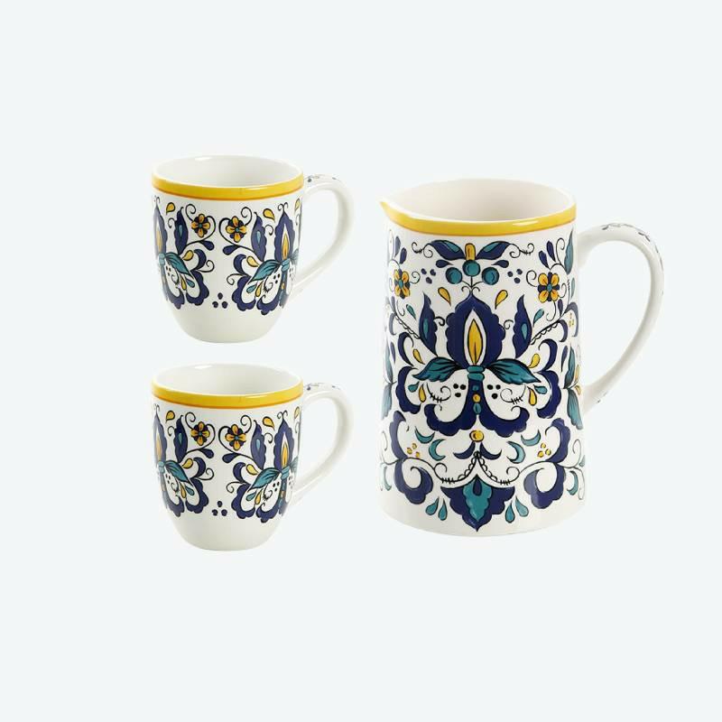 European Court Style Ceramic Mugs Ceramic Pots Set | Dinner Sets Dinner Sets Dinner Sets