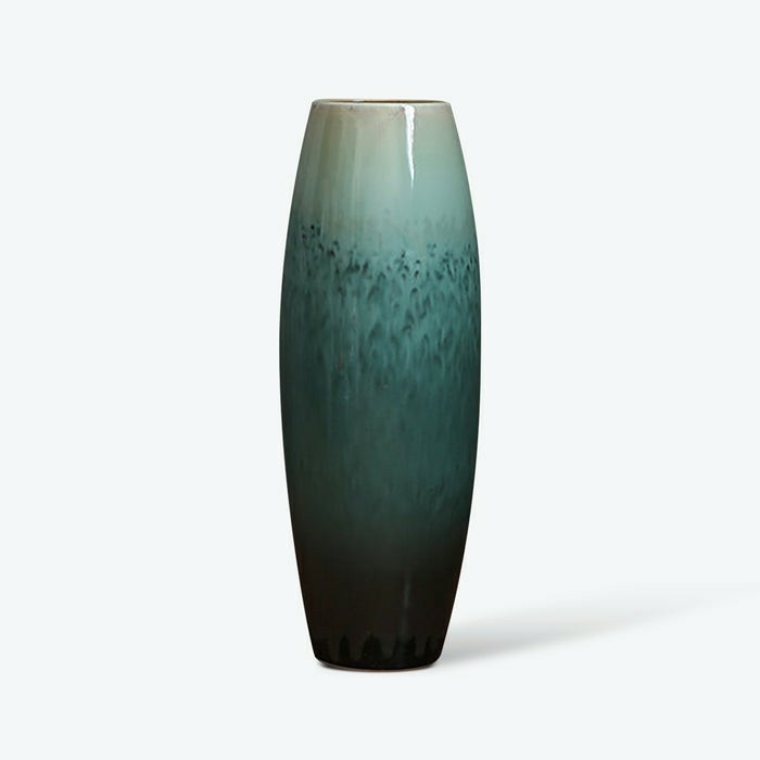 Gradient Green Floor Vase | Floor Vase Floor Vase Floor Vase