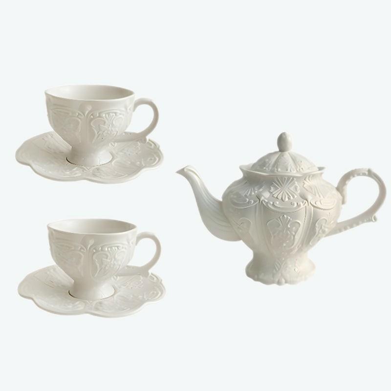 Iris Palace Sculpture Tea Set | Modern Tea Sets Modern Tea Sets Modern Tea Sets