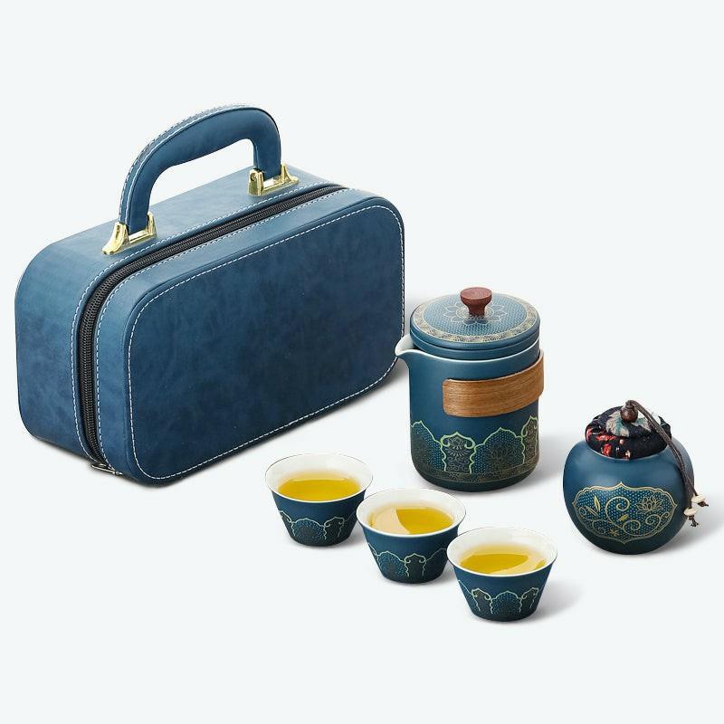 Japanese Ceramic Travel Kung Fu Tea Set | Kung Fu Tea Sets Kung Fu Tea Sets Kung Fu Tea Sets