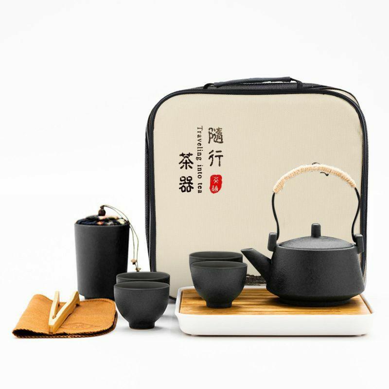 Japanese Travel Tea Set with Bag | Kung Fu Tea Sets Kung Fu Tea Sets Kung Fu Tea Sets