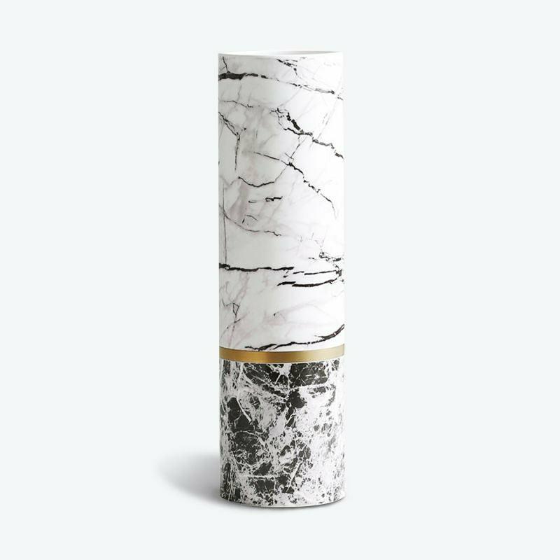 Nordic Marble Pattern Ceramic Vase | Floor Vase Floor Vase Floor Vase