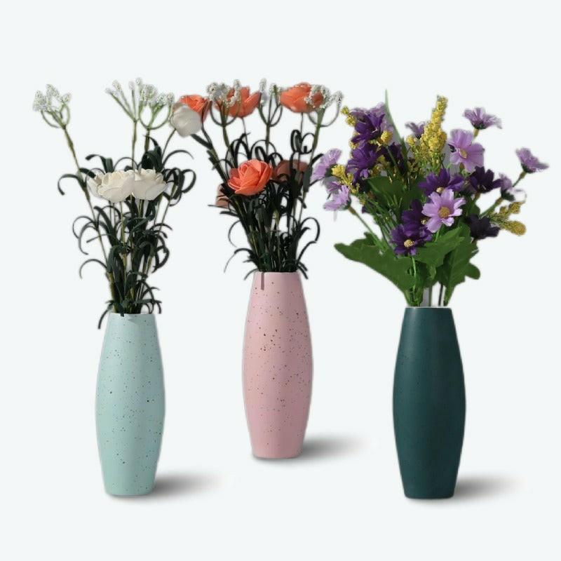 Retro Frosted Matte Ceramic Vase | Bud Vase Bud Vase Bud Vase