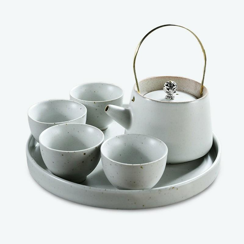 Solid Color Ceramic Kung Fu Tea Set | Kung Fu Tea Sets Kung Fu Tea Sets Kung Fu Tea Sets