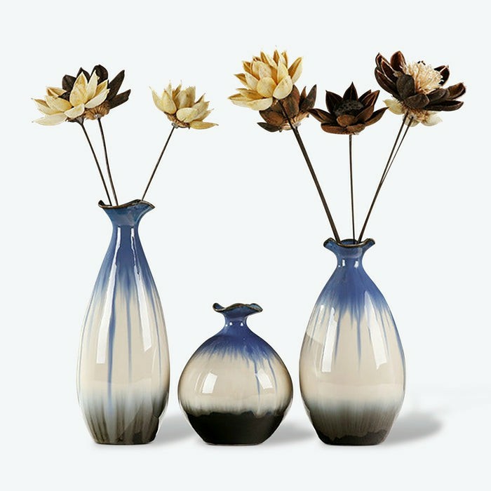 Unique Drip Down Design Porcelain Vase | Bud Vase Bud Vase Bud Vase