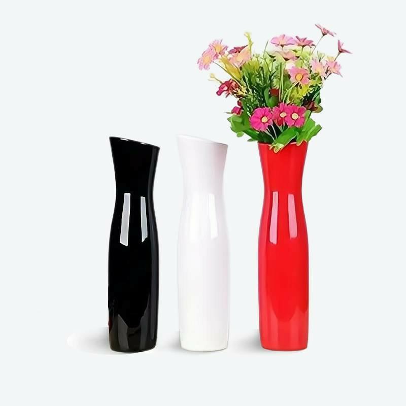 White Stylish cheongsam Porcelain Vase | Bud Vase Bud Vase Bud Vase