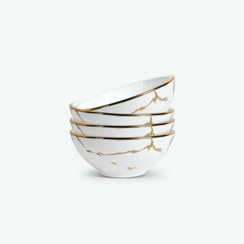 Marble Porcelain Soup Bowl Set | Bowls Bowls Bowls