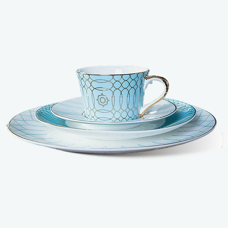 Modern Bone China Dinnerset with Coffee Cup,Dinner Plate | Dinner Sets Dinner Sets Dinner Sets